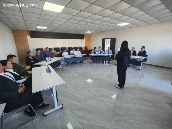 民族政策潤心田、中華民族一家親——額鹽公司組織開展民族政策宣講和知識(shí)競賽活動(dòng)